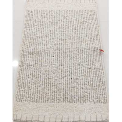 Contemporary, Stuart Street Collection One-of-a-Kind Rectangle 2' X 3'4" Wool Area Rug