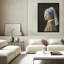 Art mural classique, "Fille à la perle" par johannes vermeer-758171800