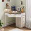 Bureau en coin avec 4 tiroirs-88700180