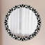 Huldar Glass Flat Wall Mirror
