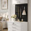 Armoire de rangement avec panneau perforé l 26,8 po x P 20,5 po x H 78,9 po