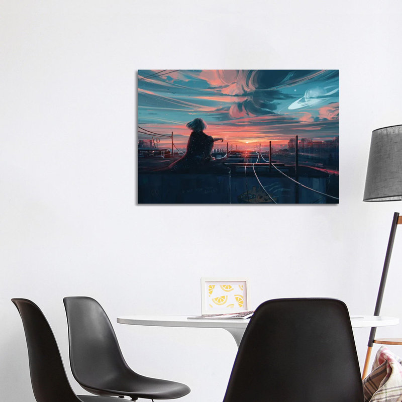 Far From Tomorrow by Alena Aenami - Wrapped Canvas Gallery-Wrapped Canvas Giclée, 101.6 cm H x 66.04 cm W x 1.91 cm D