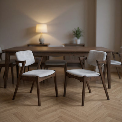 Dining Chair 2-Piece Set With Cushions