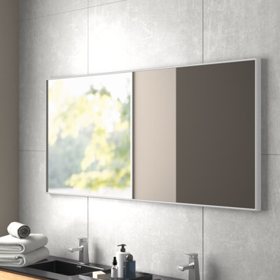 Derosier Metal Flat Wall Mirror