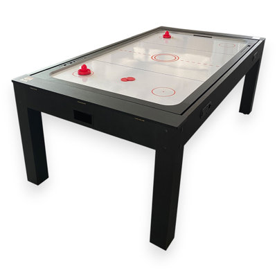 7 ft Multigames Pool Table Red Air Hockey + Table Tennis + Table Top – Strike