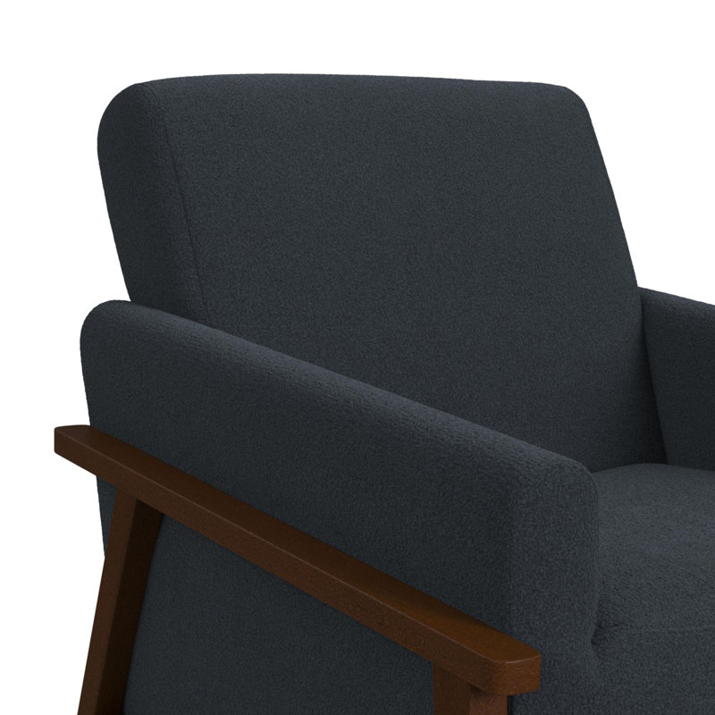  Chaise Donna en cacao Langley, Bleu