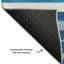 Tapis en denim de qualité supérieure lavable à la machine Prisco-784989759