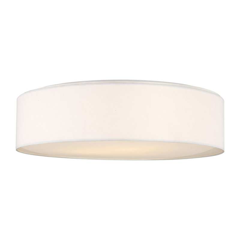 Petit plafonnier encastré Larson de Génération Lighting , Nickel brossé