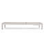 Chaise longue d'extérieur en aluminium