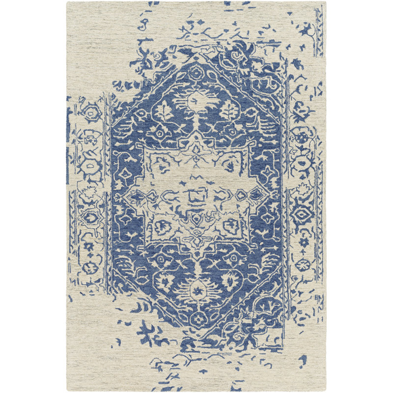 Kingstowne Wool Oriental Indoor Rug, Rectangle 8'10" x 12'