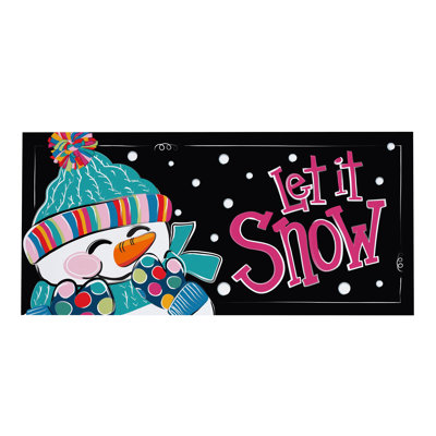 Tapis Let It Snow-Man Sassafras