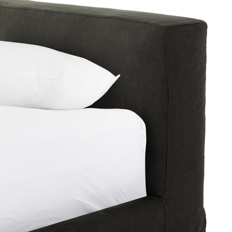 Aidan Upholstered Bed, Brussels Coffee, King
