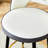 360 ° Rotatable Bar Chair.Modern And Spliced PU Comfortable Upholstered Bar Stool Bar Chair With Smooth And Beautiful Metal Legs For Dining Room, Kitchen, Terrace.Set Of 2.-956081511-956081567