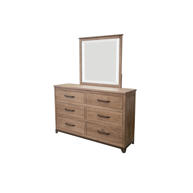 Miroir naturel Parota