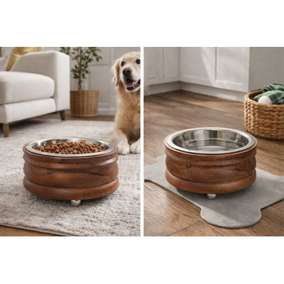 Timber Tails Pet Bowl