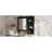 Wall Mounted Bathroom Storage Cabinet, Medicine Cabinets With Large Mirror Door, Adjustable Shelves And Three Open Storage Levels(Not Include Bathroom Vanity )-1505728046
