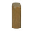Table d'entrée avec grain de bois naturel, conception cannelée, plateau ovale et 2 tiroirs pour un décor moderne et fonctionnel-1010967361