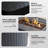 Sedo 13.92" H X 59.79" W Metal Propane Outdoor Fire Pit Table