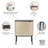 Brabantia Bo Touch Top Trash Can, 9.5 Gallon (36 Liter)-67114512
