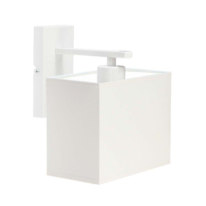 Atnhony Armed Sconce, White, White