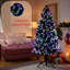 Lighted Artificial Christmas Tree-1946269169