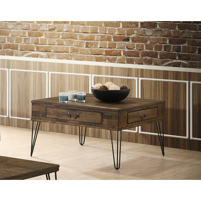 Table basse avec rangement Maymie
