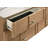 Leanne 6-Drawer Sinter Stone Top Dresser Cabinet Light Oak