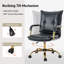 Ensemble de bureau de bureau moderne en similicuir 2 pièces Lundgren-456664475