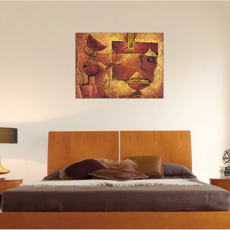 La 5eme Case by Vital - Single Picture Frame Print on MDF