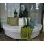 Moon Pad Outdoor Half Moon Side Table-7081823