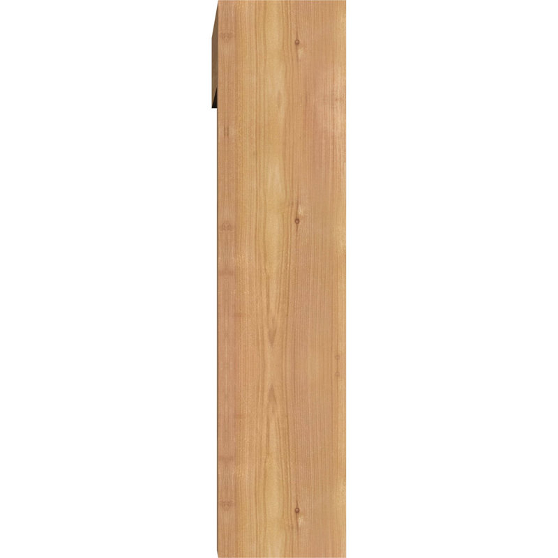 Support de bloc olympique avec entretoise décalée, 24 x 20, Cèdre rouge occidental de l 5 1/2 po (lisse)