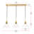 Manoel 3-Light Dimmable Kitchen Island Pendant-2031220370