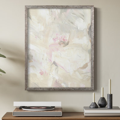 «Soft Abstraction I», reproduction encadrée - bois massif