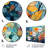" Colorful Mosaic I " 5 - Pieces