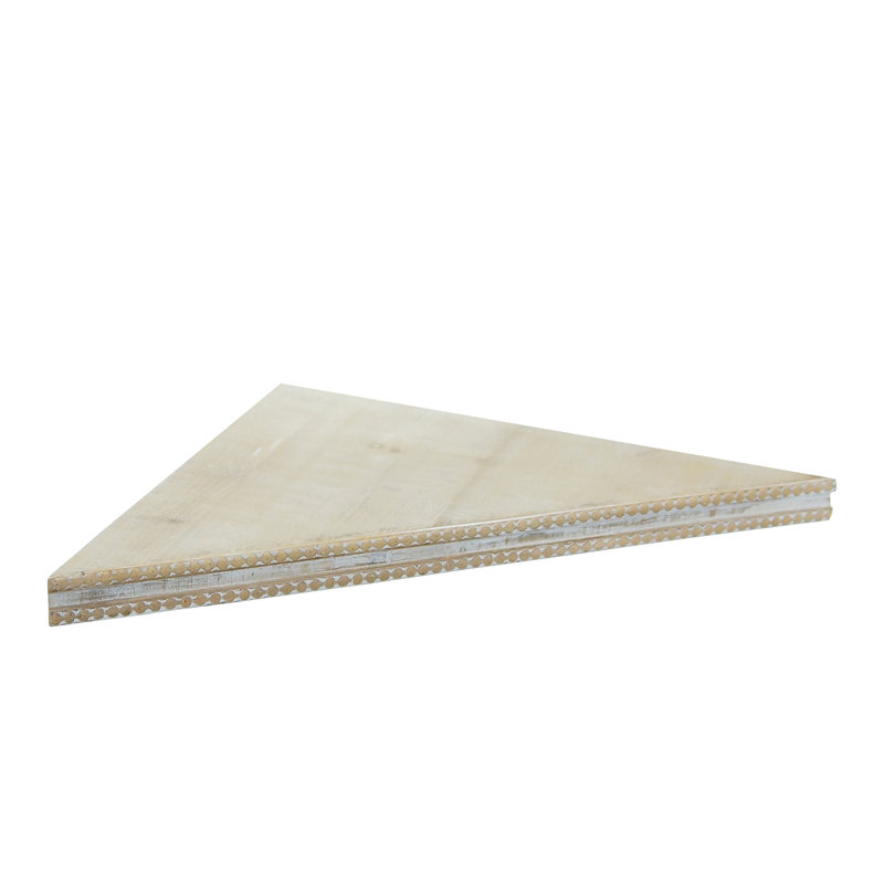 Tablette de coin en bois 15,5 po