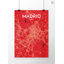 Madrid City Map - No Frame Print-1037484842