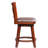 Angelija Swivel Upholstered Counter Stool with Solid Wood Frame-24834188-41671375