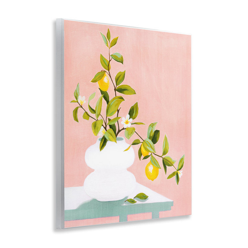 Plaque murale d'après-midi Limoncello, par Grace Popp