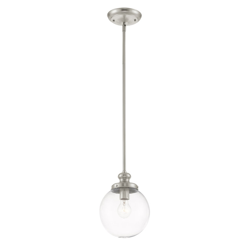 Delmar 1 - Light Pendant, Brushed Nickel