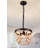 3 - Light Dimmable Geometric Chandelier