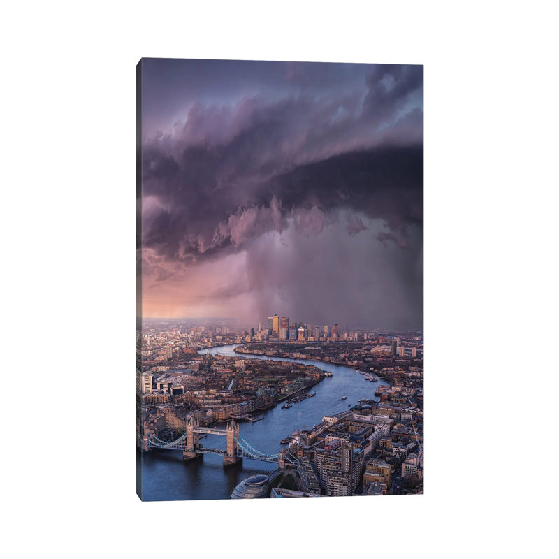 London Tears by Brent Shavnore - Wrapped Canvas Print, 66.04 cm H x 45.72 cm W x 1.91 cm D