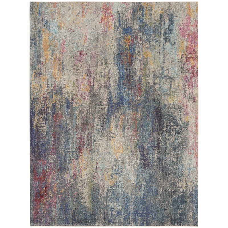 Oriental Indoor Rug, Rectangle 9' x 12'