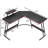 L Shaped Gaming Computer Desk with Adjustable Game Chair-1076601310