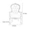 Fauteuil en cuir végétalien