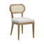Chaise de salle à manger à dossier bas-1687240082