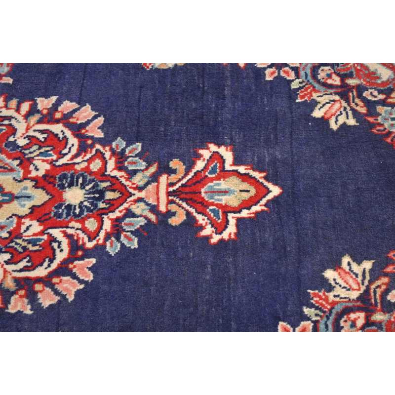 Tapis oriental traditionnel rétro 2 pi 4 po x 4 pi 2 po