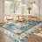 Watte Traditional Oriental Tribal Machine Washable Area Rug Perfect for Living Room, Dining Room, Bedroom Decor-1361700964