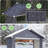 5X2 Outdoor Firewood Storage Shed