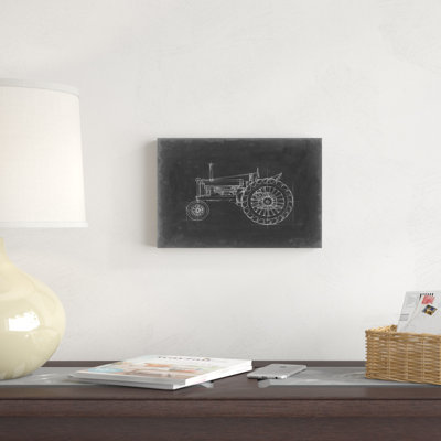 " Tractor Blueprint IV " by Ethan Harper