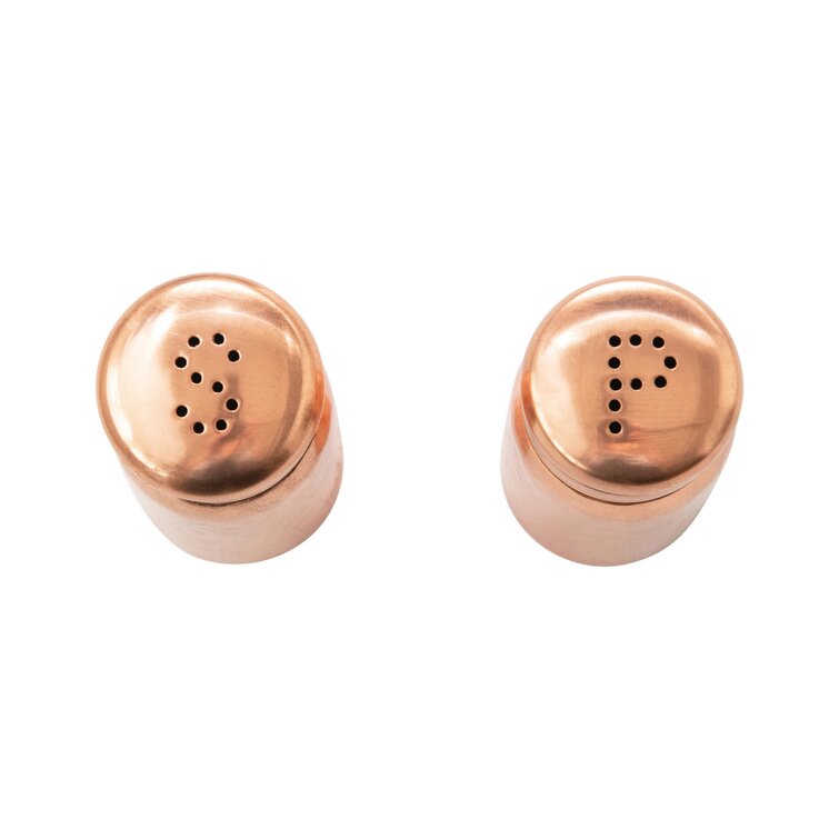 Copper Salt - Pepper Shaker Set